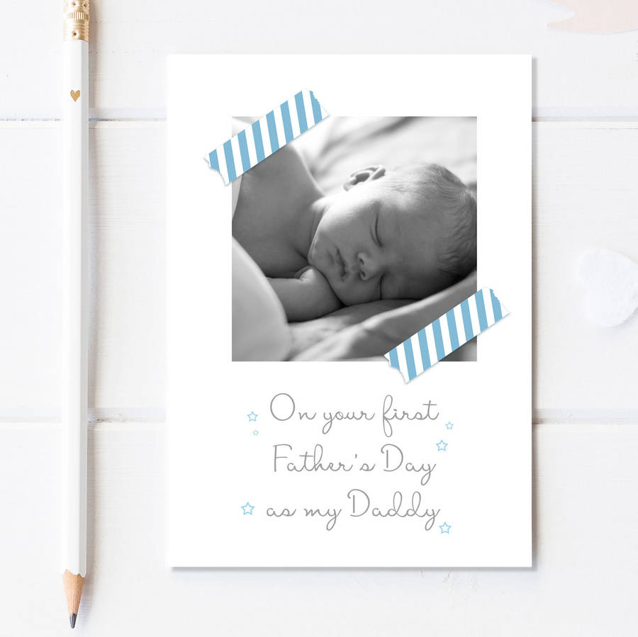 'First Father's Day As My Daddy' Card