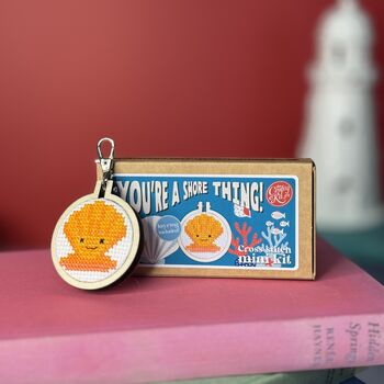You're A Shore Thing! Mini Matchbox Cross Stitch Kit, 4 of 12
