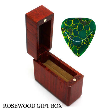 Arizona Jade Guitar Pick + Gift Box, 3 of 8