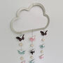 Nursery Mobile Wall Decor Pink,Cream,Mint Butterfly, thumbnail 7 of 12