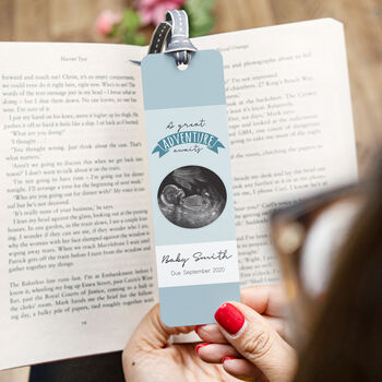 Personalised Baby Scan Bookmark, 3 of 5