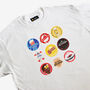 North London Reds Beer Mats T Shirt, thumbnail 4 of 4