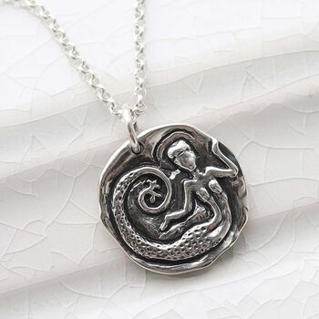 Sterling Silver Siren Necklace, 4 of 11