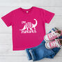 Children's Age Four Dinosaur T Shirt, Assorted Colours, thumbnail 2 of 4