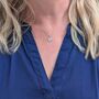 The Lapis London Signature Necklace Silver, thumbnail 4 of 7