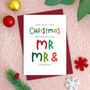 Personalised Last Christmas Before Marriage Card, thumbnail 2 of 6