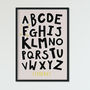 Alphabet Nursery Print A4 Or A3, thumbnail 1 of 5