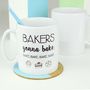 Bakers Gonna Bake Emoji Mug, thumbnail 5 of 8