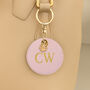 Personalised Vegan Leather Bag Accessory With Charm, thumbnail 2 of 8