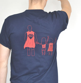Personalised Super Dad T Shirt, 2 of 3