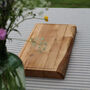 Waney Edge Chopping Board | Personalised Solid Oak, thumbnail 1 of 12