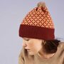 Soft Merino Lambswool Unisex Bobble Hat, thumbnail 3 of 7