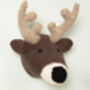 Giant Deer Head Knitting Kit, thumbnail 3 of 8