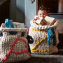 Personalised Jumbo Knit Santa Sack, thumbnail 1 of 9