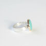 Turquoise Gemstone Ring Set In 9ct Gold 'Healing', thumbnail 4 of 5