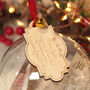 Fillable Fill Your Own Money Holder Christmas Bauble, thumbnail 4 of 5