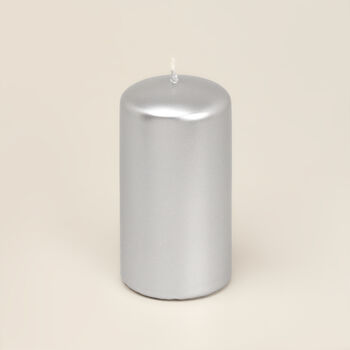 G Decor Grace Varnished Shimmer Pillar Candle, 2 of 7