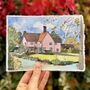Personalised House Illustration In Watercolour, thumbnail 4 of 11
