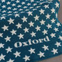 Personalised Knitted Star Baby Blanket, thumbnail 2 of 11