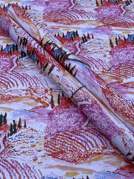 Recycled Tuscan Sunset Wrapping Paper, 6 of 8