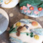 Personalised Hand Iced Coastal Inspired Letterbox Biscuits, thumbnail 1 of 11