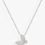 Gold Or Silver Women’s Dainty Butterfly Necklace, Jewellery Gift For Her, thumbnail 3 of 4