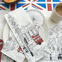 Linen London Design Napkins, thumbnail 1 of 9