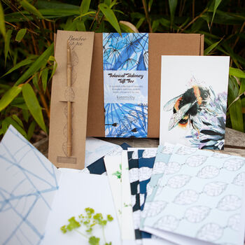 Botanical Stationery Letterbox Gift Set, 4 of 12