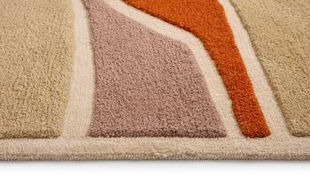 Origins Strata Terracotta/Beige Rug, 2 of 4