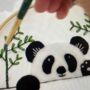 Panda Embroidery Kit For Crafty Kids, thumbnail 3 of 9