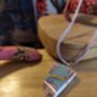 Pink And Blue Kintsugi Necklace, thumbnail 2 of 4