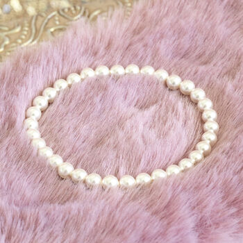 Stretch Pearl Stacking Bracelet, 3 of 6