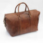 Luxury Soft Hide Leather Travel Holdall Bag, thumbnail 3 of 11