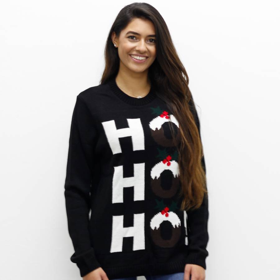 ho ho ho christmas jumper by molly & pearl | notonthehighstreet.com