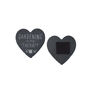 Heart Slate Magnet 'Gardening Is My Therapy' | Home Decor | Fridge Magnet, thumbnail 2 of 2