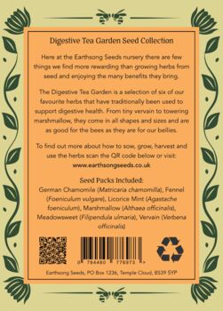 Digestive Tea Garden Seeds, Multi Pack Collection, 4 of 7