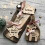 Personalised Wooden Baby's First Christmas Eve Pack, thumbnail 2 of 5