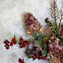 'Hygge' Faux Flowers Bouquet Burgundy, thumbnail 2 of 4