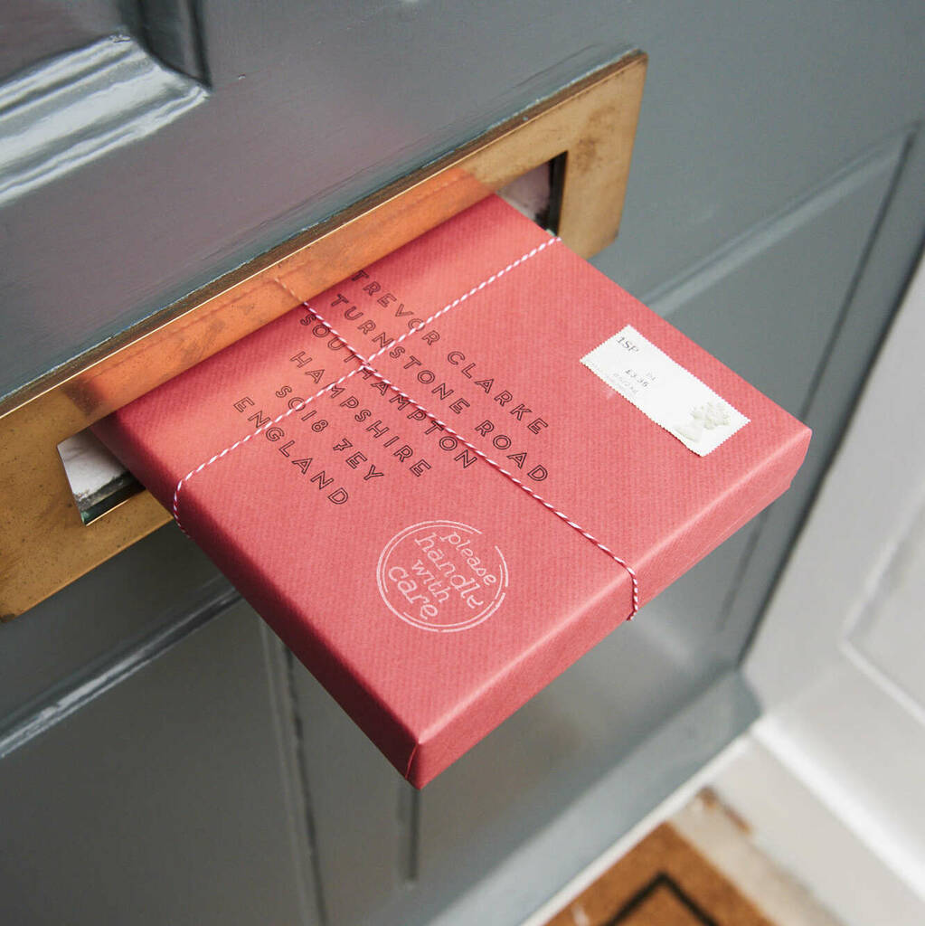Personalised Luxury Gluten Free Letter Box Hamper, 1 of 9
