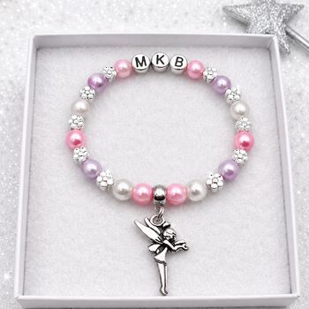 Personalised Princess Bracelet Fairy Keepsake Birthday Gift For Girls, 6 of 12