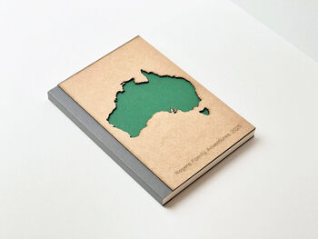 Handcrafted Australia Map Travel Notebook, 8 of 9