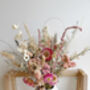 Dried Flower Bouquet In Antique Pink, thumbnail 4 of 4