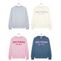 Personalised Dog Mama Est Sweatshirt, thumbnail 2 of 7