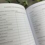 Wedding Planner For Newly Engaged Tying The Knot Wedding Organiser Journal, thumbnail 6 of 6