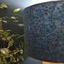 Lusk Blue Tweed Berry Lined Lampshades, thumbnail 6 of 9