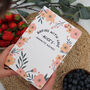 Personalised Flower Notebook, thumbnail 1 of 3