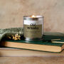 Old Whisky Crackle Wick Candle, Vintage Liqueur Scent, thumbnail 1 of 8