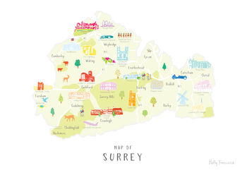 Map Of Surrey, 7 of 8