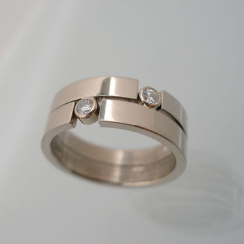 Two Tone Puzzle Ring, 5 of 5