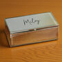 Personalised Mirrored Jewellery Box, thumbnail 5 of 5